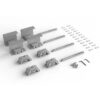 KIT ROMETAL LINEA TOP 2P 4 AMORT. 10/20KG