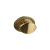 PUXADOR PARA MÓVEL PONTO BEETLE C/BASE GRANADA GOLD ESCOVADO - ZEN DESIGN