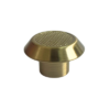 PUXADOR PARA MÓVEL PONTO DISK GOLD ESCOVADO - ZEN DESIGN