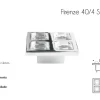 PUXADOR PARA MÓVEL PONTO FIRENZE STRASS CRISTAL 40/4 ESCOVADO - GRUPPA - Image 2