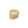 PUXADOR PARA MÓVEL PONTO RADIO MEDIO DOURADO MATTE - ZEN DESIGN
