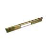 PUXADOR PARA MÓVEL ALÇA SORENTO LISO 224MM GOLD ESCOVADO - ZEN DESIGN