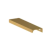 PUXADOR PARA MÓVEL ALÇA DE SOBREPOR TREVISO 146MM DOURADO FOSCO