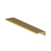 PUXADOR PARA MÓVEL ALÇA DE SOBREPOR ROMA 146MM DOURADO FOSCO